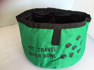 Pet travel bowl foldable convenient sturdy  good quality  x2