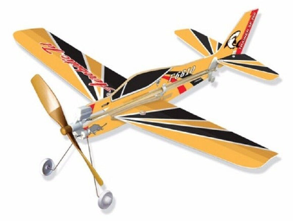 2 x SF-260 Rubber Band Powered Model Light Plane Kit: Lyonaeec Trainer