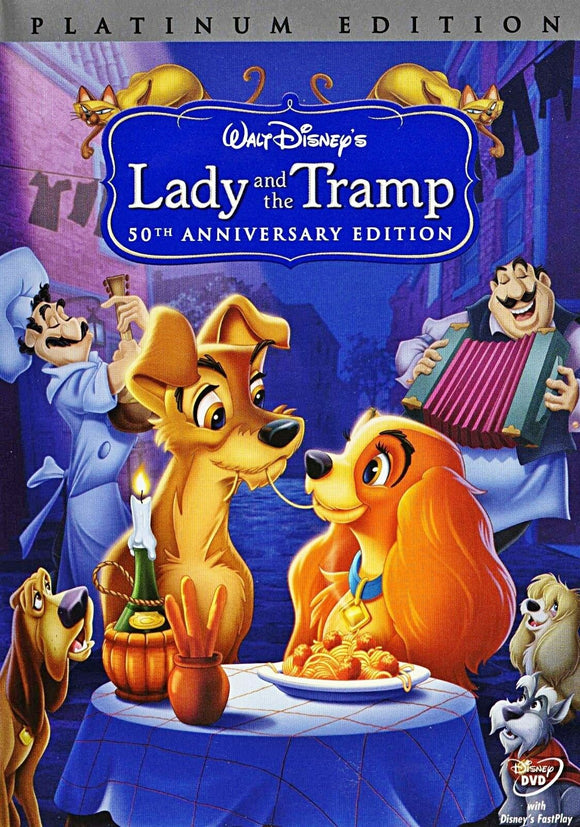 Walt Disney's Lady And The Tramp 50th Anniversary Platinum Edition 2-Disc DVD