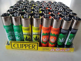 CLIPPER LIGHTERS wholesale  48 Leaf  collectible comes with bonus led lig