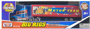 motor max 76128 motor team Die Cast Big Rig truck