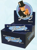 Smoking Blue king size rolling papers wholesale box of 50  high quality