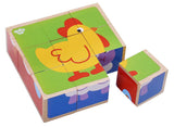 Animal Block Puzzle - Tooky wooden set