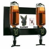 PLAYBOY WALL MOUNTED DOUBLE SPIRIT BOTTLE DISPENSER FAST FREE SHIPPING