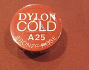 COLD WATER DYE DYLON, EASY TO USE IDEAL FOR CRAFTWORK  A25 Bronze rose