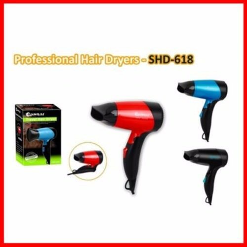 1000W Foldable Handle Travel Hair Dryer Professional Hair Dryers Compact Storage