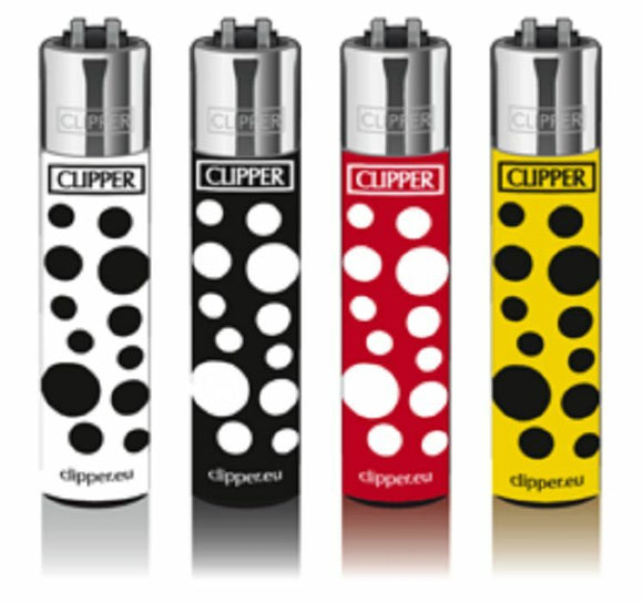 Clipper super lighter gas refillable collectable,dots limited edtion