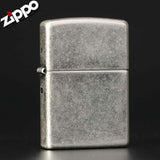 Zippo Antique Silver Plate Lighter - Silver Plate