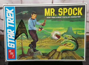2009 cardboard box amt 625 Mr. Spock - Collector's Edition 1/12 model kit new