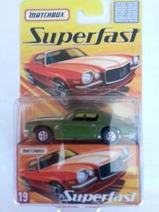 Matchbox Superfast limited edition collectible no.19  Chevrolet Camero Z28