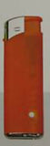 Zico LIGHTER GAS REFILLABLE with built in LED TORCH heavy duty  Orange.x2