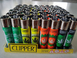 CLIPPER LIGHTERS wholesale  48 Leaf  collectible comes with bonus led lig