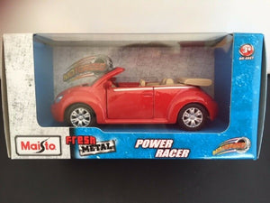 Maisto power racer VW Convertible highly detailed model licenced