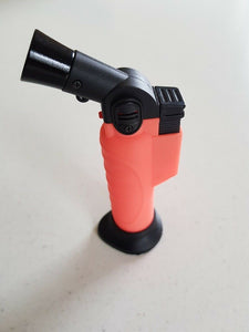 Jet  Flame Butane soft touch Orange  hand held Torch Lighter powerful flame
