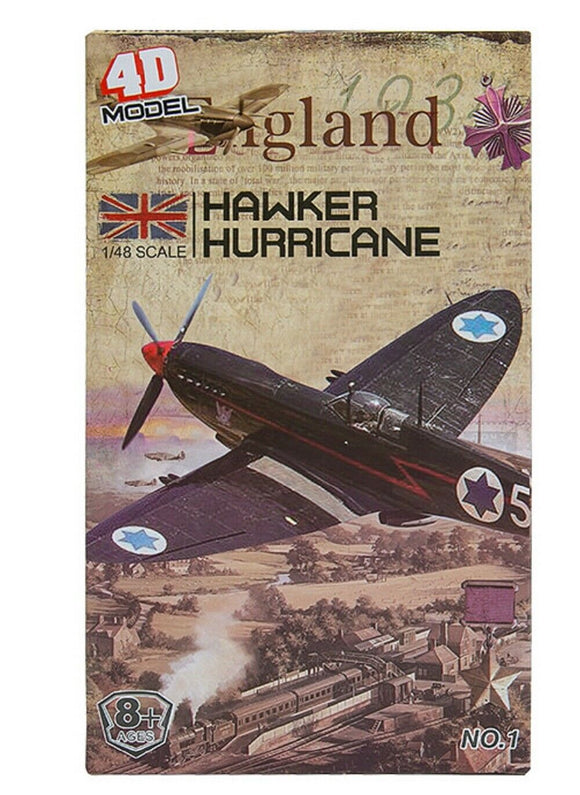 Model WWII Plane - Hawker Hurricane Model Kit 1 Collectable kit
