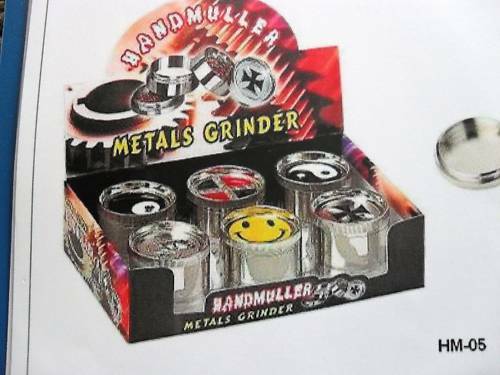 MULLER METAL HERBAL GRINDER 3 PIECE LOT OF TWO QUALITY