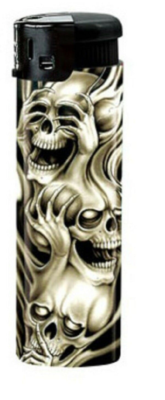 Zico LIGHTER  GAS REFILLABLE skull   New release  limited edition