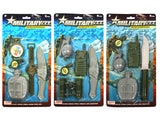 Military Action play set  5 pce   x 2   fast shipping