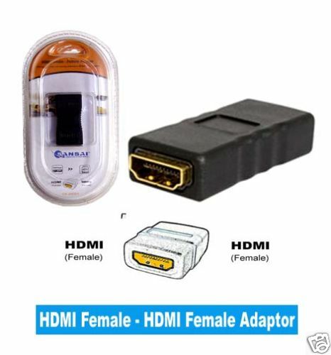 Sansai 2x HDMI FEMALE ADAPTER TO FEMALE ADAPTER TOP QUALITY