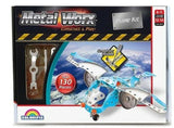 Colorific Metal Worx Construct And Play plane kit 130 pcs fast shipping