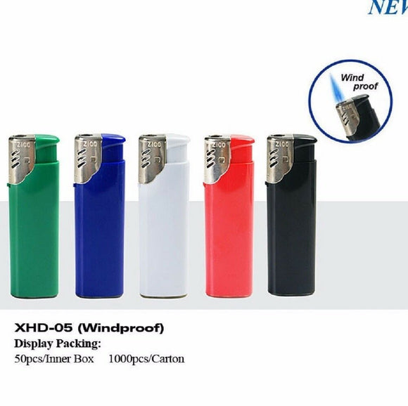 Zico gas refillable electronic windproof lighters  quality set of five free post