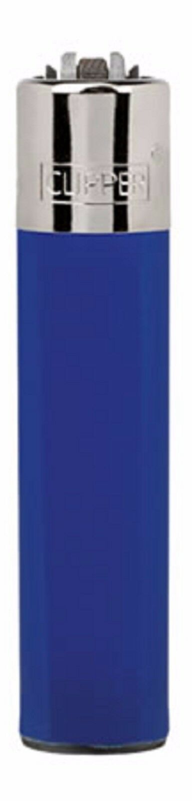 Clipper super lighter gas refillable collectable,solid colour blue