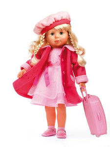 Bayer  charlene  deluxe 46 cm soft doll with 100 english phrases