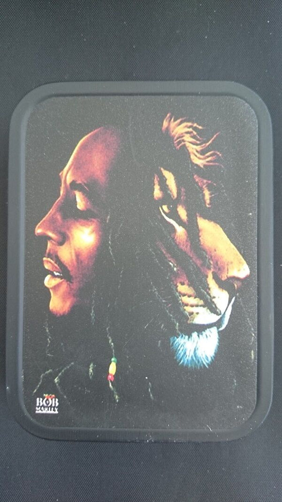 Bob Marley tobacco tins x 2 comes with a bonus Led Torch lighter assorted Marley