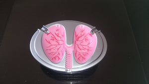 ASHTRAY COUGHING LUNG TYPE, GIFT FOR SOME ONE GIVING UP x 2 Ashtrays