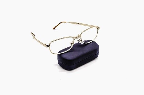 READING GLASSES HIGH QUALITY FOLDING TYPE WITH CASE