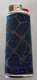 Bic Metallic Blue  case to suit your Bic large lighter enhance your lighter