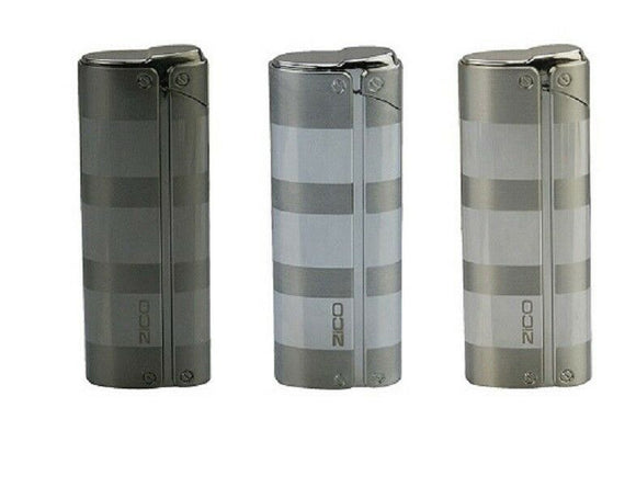 Zico jet lighter gas refillable new style electronic 3kd105-2cr high quality x 2