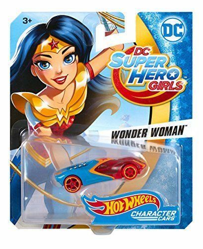Hot Wheels DC Super Hero Girls Wonder Woman Character Car collectable