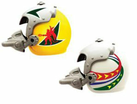 New Ray - Racing Collection fighter pilot Helmet - 1:6 - die cast model