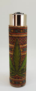 Clipper lighter with hand sewn Cork cover for collectors unused rare fast ship