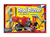 Road Runner and the Rail Rider Snap it model kit includes fully painted figure