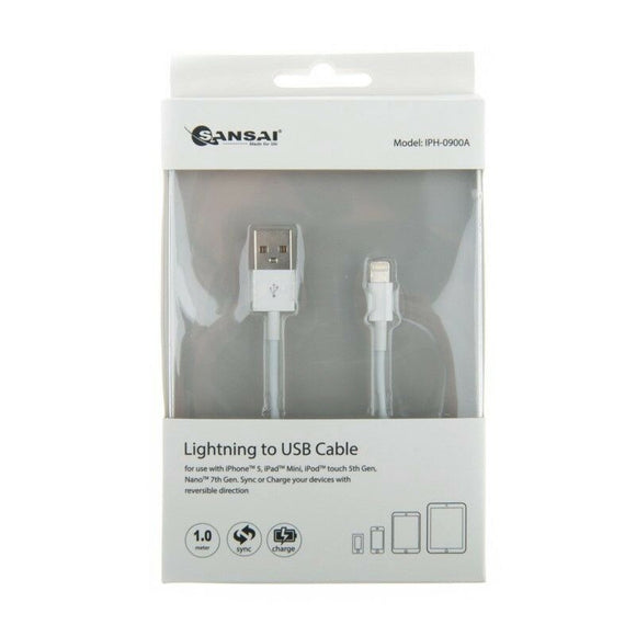 Sansai Sync and charge cable 1 metre