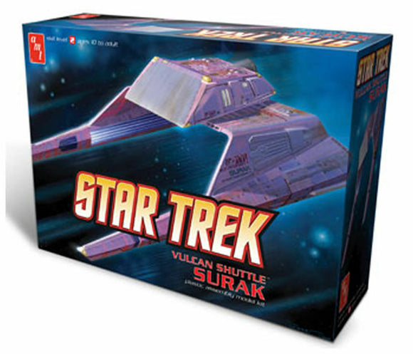 STAR TREK VULCAN SHUTTLE - SURAK -  1/187 Scale PLASTIC MODEL KIT - AMT641