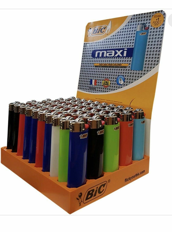 100 X Bic Lighter J26 LARGE MAXI BIC Lighters