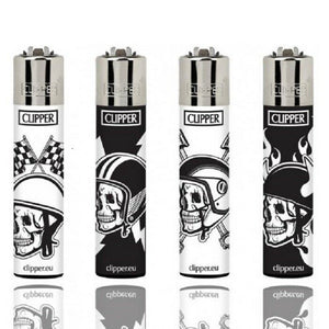 Clipper super lighter gas refillable collectable,set of 4 most reliable lighter