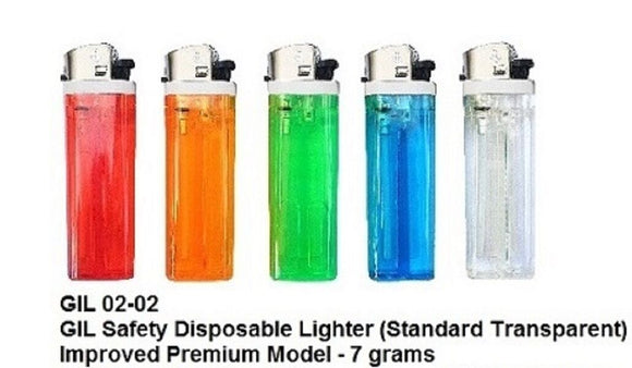 Lighters gil disposible quality lot of twenty value +++