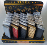 Zico/Tiger windproof  lighter gas refillable wholesale display
