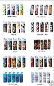 LIGHTERS ELECTRONIC GAS REFILLABLE LOT OF FIVE QUALITY+