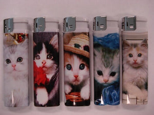 LIGHTER ELECTRONIC GAS REFILLABLE CAT GREAT QUALITY ++