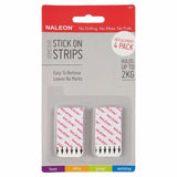 NEW Naleon Adhesive Stick On Strips Small 4 Pack