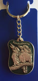 Kookaburra key ring  made of the highest quality pewter great detail 3 D