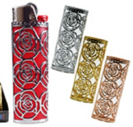 Bic Funky case to suit your Bic maxi lighter enhance your lighter Rose