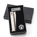Original Clipper From Spain Metal Butane Gas Jet Torch Lighter in blue,black, gold or silver