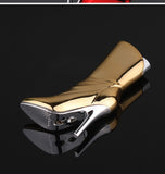 Butane Gas refillable Lighter  Ladies Boots New High-heeled Shoes normal  Flame