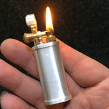 Vintage retro Flint Kerosene Lighters Flame Retro Metal Grinding Wheel collectable great survival lighter